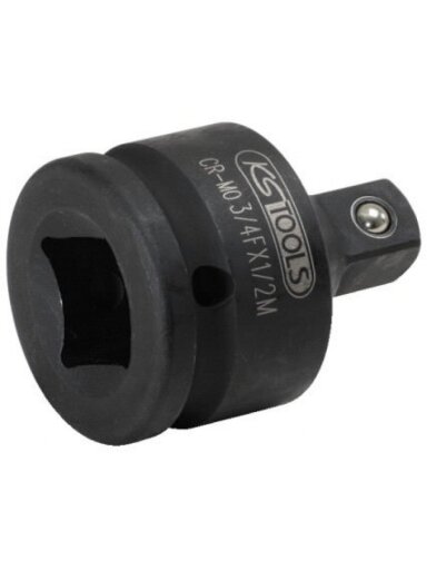Smūginis adapteris F3/4"x1/2" M, KS Tools