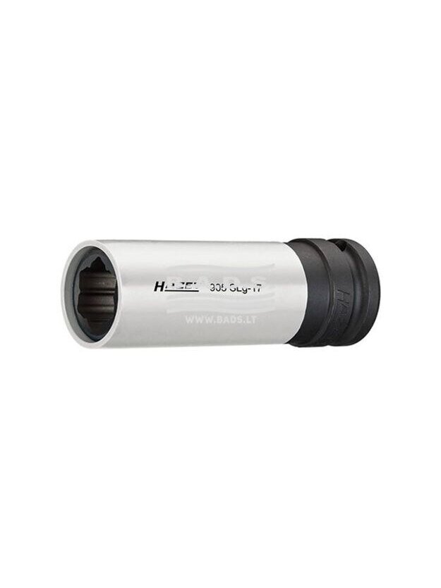 Smūginė galvutė 1/2 ilga spec. varžtams 17mm (905SLG-17, HAZET)