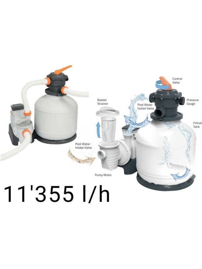 Smėlio filtras Flowclear 11355 L/h Smėlio filtras Flowclear 11355 L/h