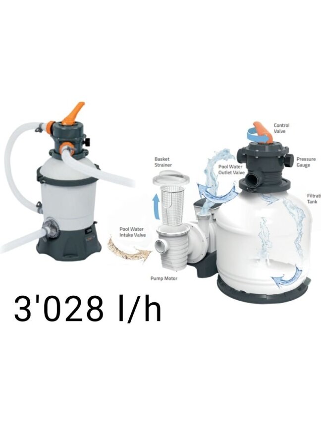 Smėlio filtras Flowclear 3028 L/h Smėlio filtras Flowclear 3028 L/h