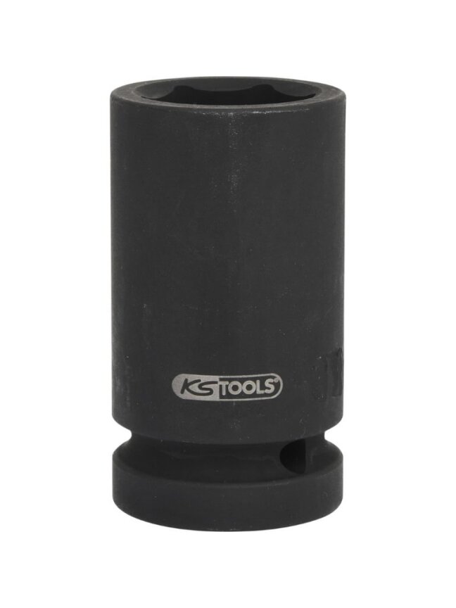 Smūginė galvutė, ilga 1" 32mm, KS Tools