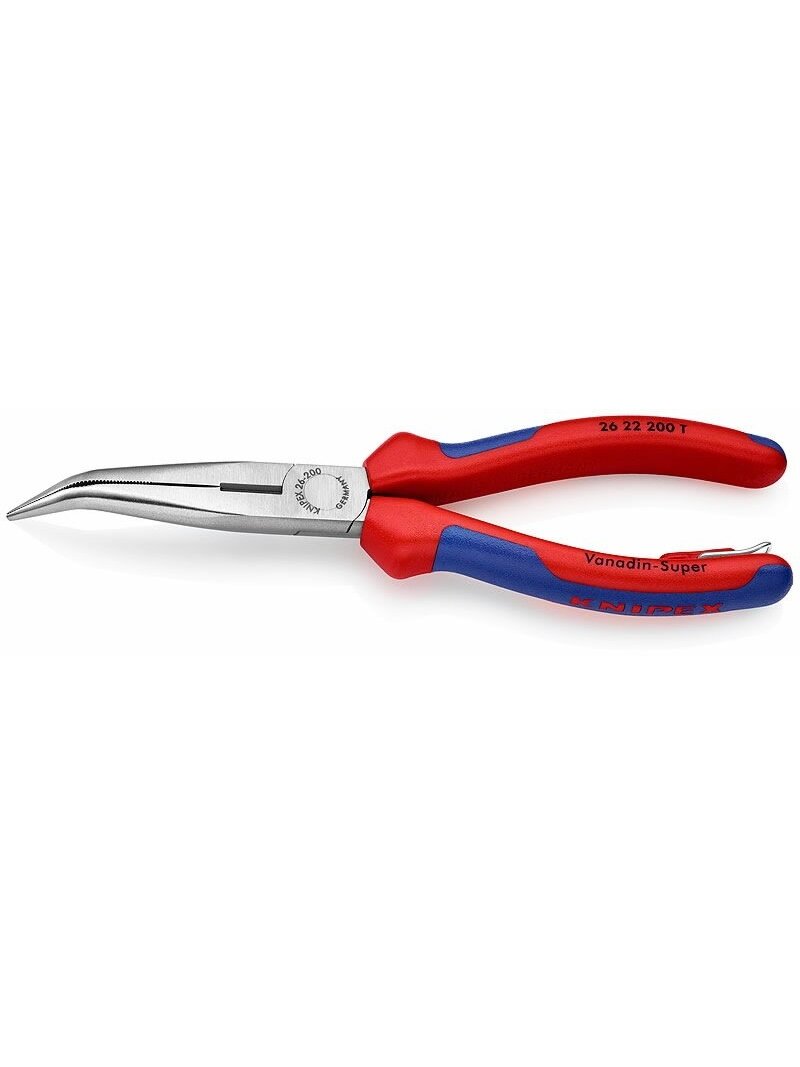 Smailianosės lenktos replės 200mm, Knipex Smailianosės lenktos replės 200mm, Knipex