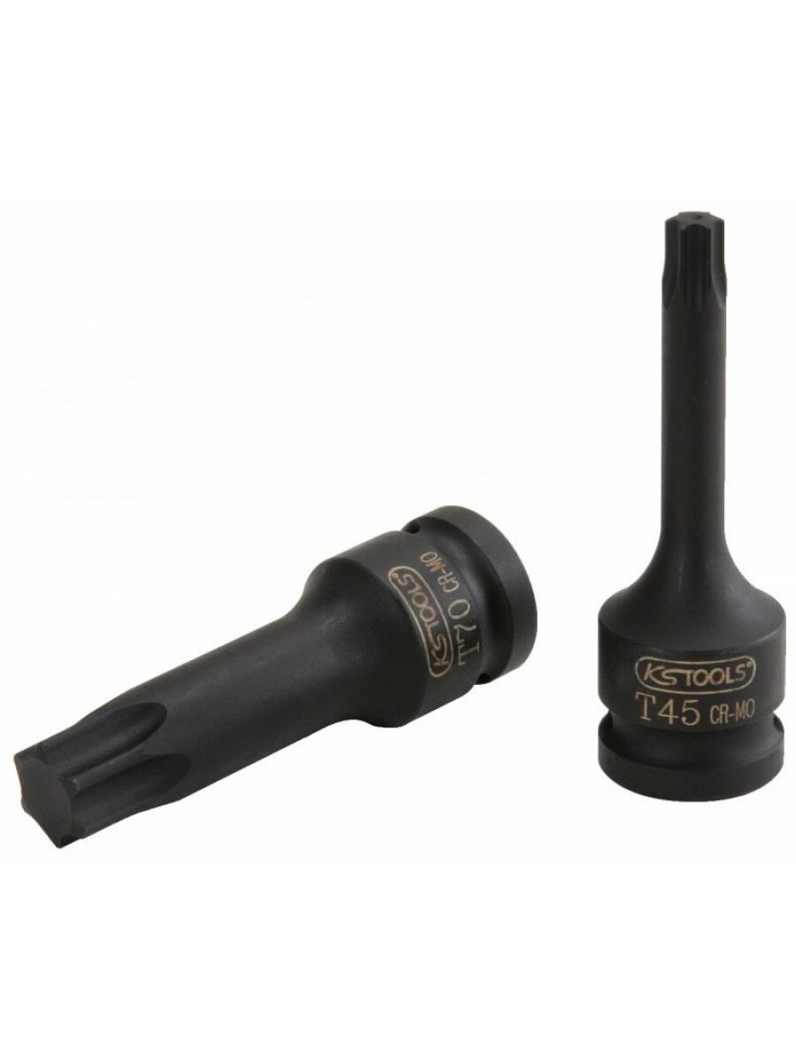 Smūginė galvutė antgalis 1/2", TX40, ilga, KS Tools