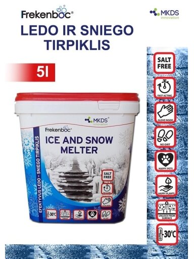 Sniego ir ledo tirpiklis MKDS INNOVATION FREKENBOC, 5 l