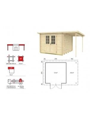 Sodo namelis GLORIA D + SD150 2