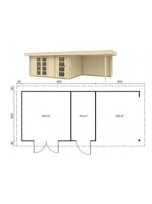 Sodo namelis ORIENTAL 4 + SD300 2