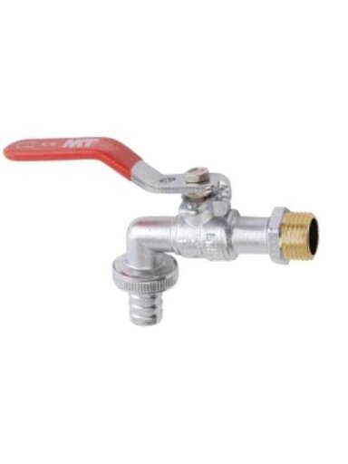 Sodo čiaupas 414701520, 1/2", 3/4" su išor. sriegiu
