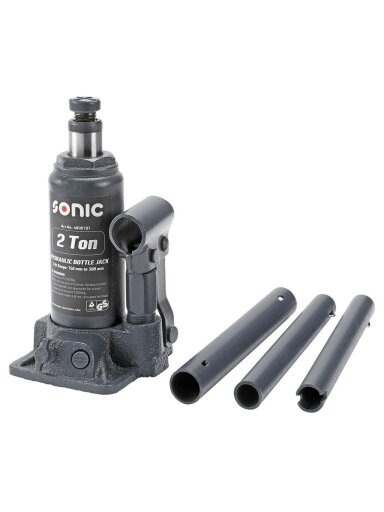 Sonic butelinis domkratas 2000 kg 158–308 mm plieninis (4800701, SONIC)