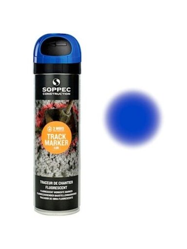 Soppec Žymėjimo dažai Track Marker, mėlyni, SOPPEC, 500 ml