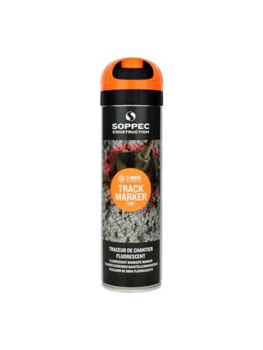 Soppec Žymėjimo dažai Track Marker, oranžiniai, SOPPEC, 500 ml