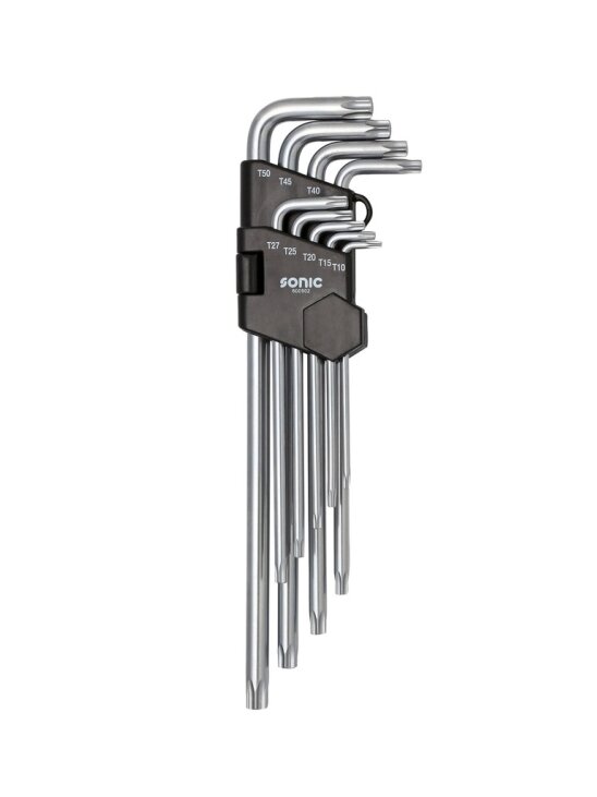 Sonic ilgų TORX raktų rinkinys 9 vnt. (600902, SONIC) Sonic ilgų TORX raktų rinkinys 9 vnt. (600902, SONIC)