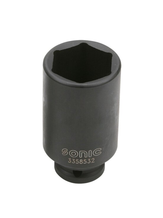Sonic ilga smūginė galvutė 1/2" 27 mm (3358527, SONIC) Sonic ilga smūginė galvutė 1/2" 27 mm (3358527, SONIC)