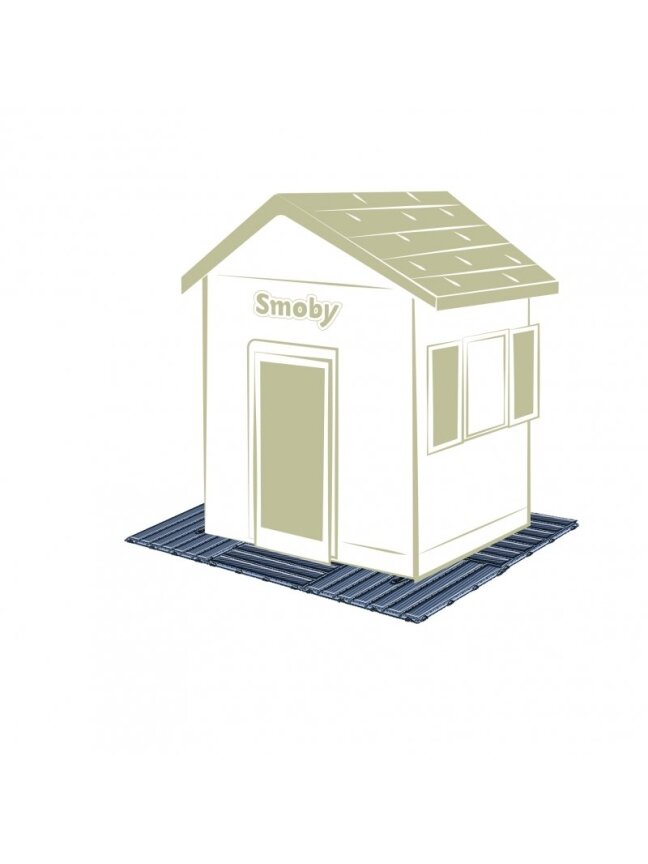 Sodo Namelio Grindys Smoby House 2
