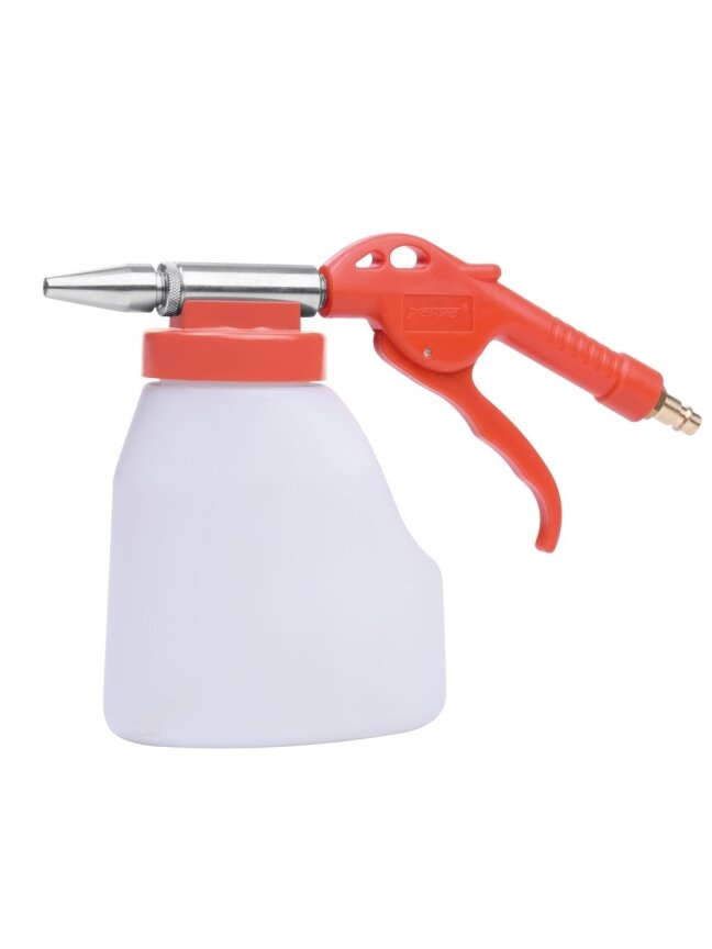 ⬡ Sodos srovinio valymo pistoletas su talpa 1,0 L (XHHSDB01) ⬡ Sodos srovinio valymo pistoletas su talpa 1,0 L (XHHSDB01)