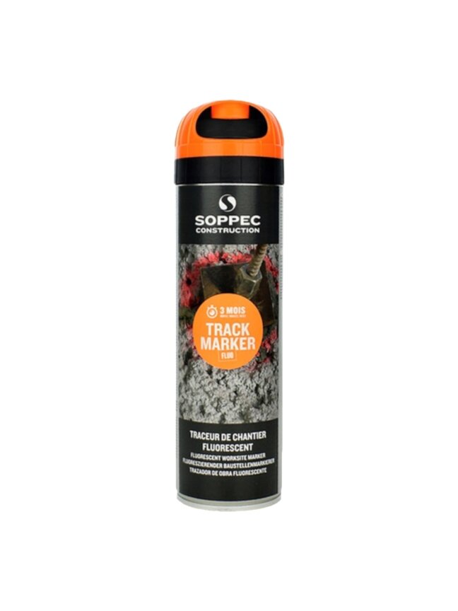 Soppec Žymėjimo dažai Track Marker, oranžiniai, SOPPEC, 500 ml Soppec Žymėjimo dažai Track Marker, oranžiniai, SOPPEC, 500 ml