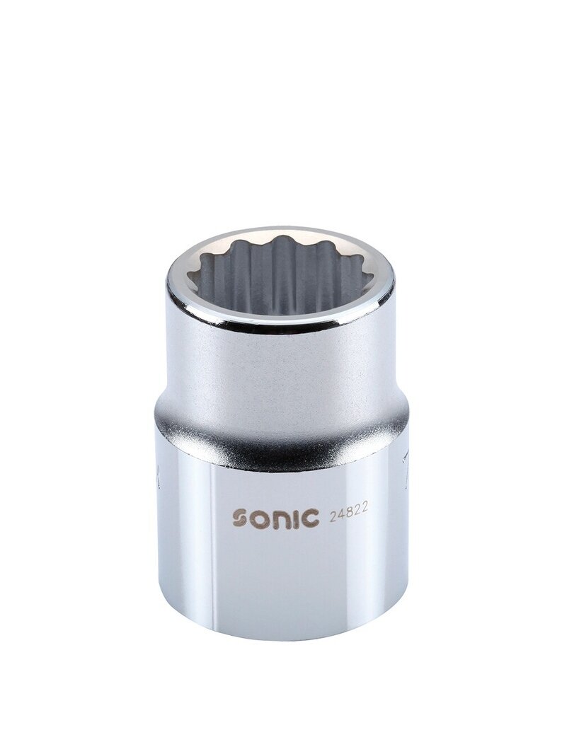 Sonic galvutė 3/4" 1-3/8" 12-briaunė (24835, SONIC) Sonic galvutė 3/4" 1-3/8" 12-briaunė (24835, SONIC)
