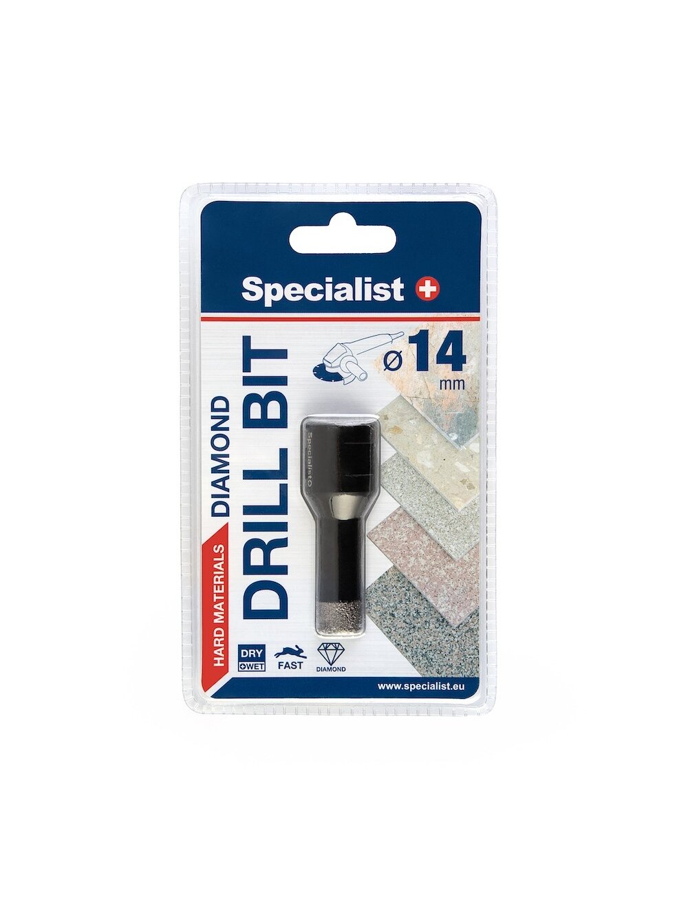 Specialist+ SPECIALIST+ deimantinis grąžtas D14 M14 Specialist+ SPECIALIST+ deimantinis grąžtas D14 M14