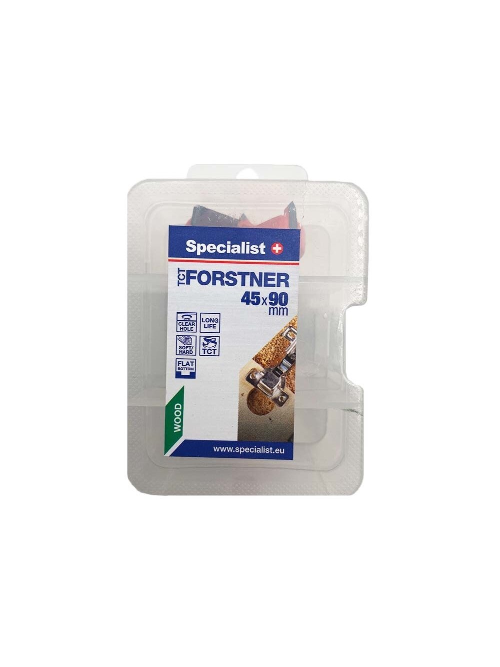 Specialist+ SPECIALIST+ freza FORSTNER, 45 x 90 mm Specialist+ SPECIALIST+ freza FORSTNER, 45 x 90 mm