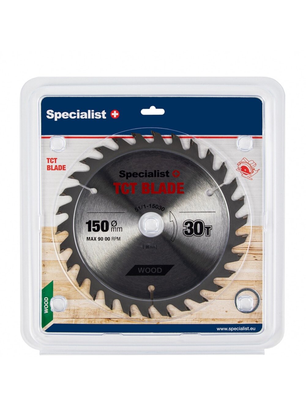 Specialist+ SPECIALIST+ pjovimo diskas, 150x30Tx20/16 mm