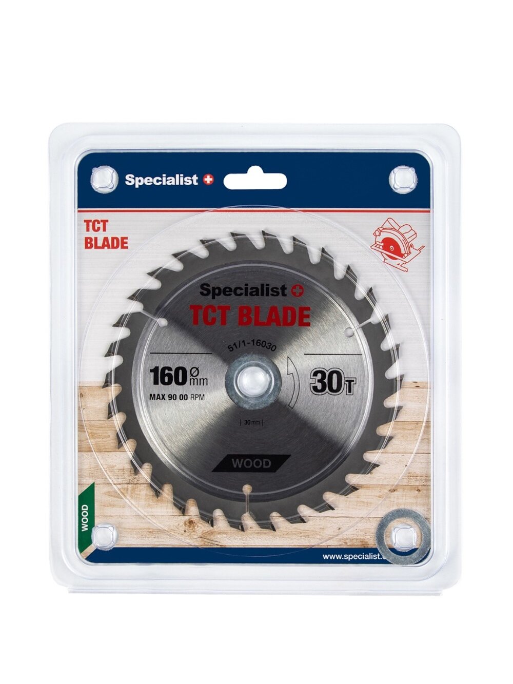 Specialist+ SPECIALIST+ pjovimo diskas, 160x30Tx20/16 mm Specialist+ SPECIALIST+ pjovimo diskas, 160x30Tx20/16 mm