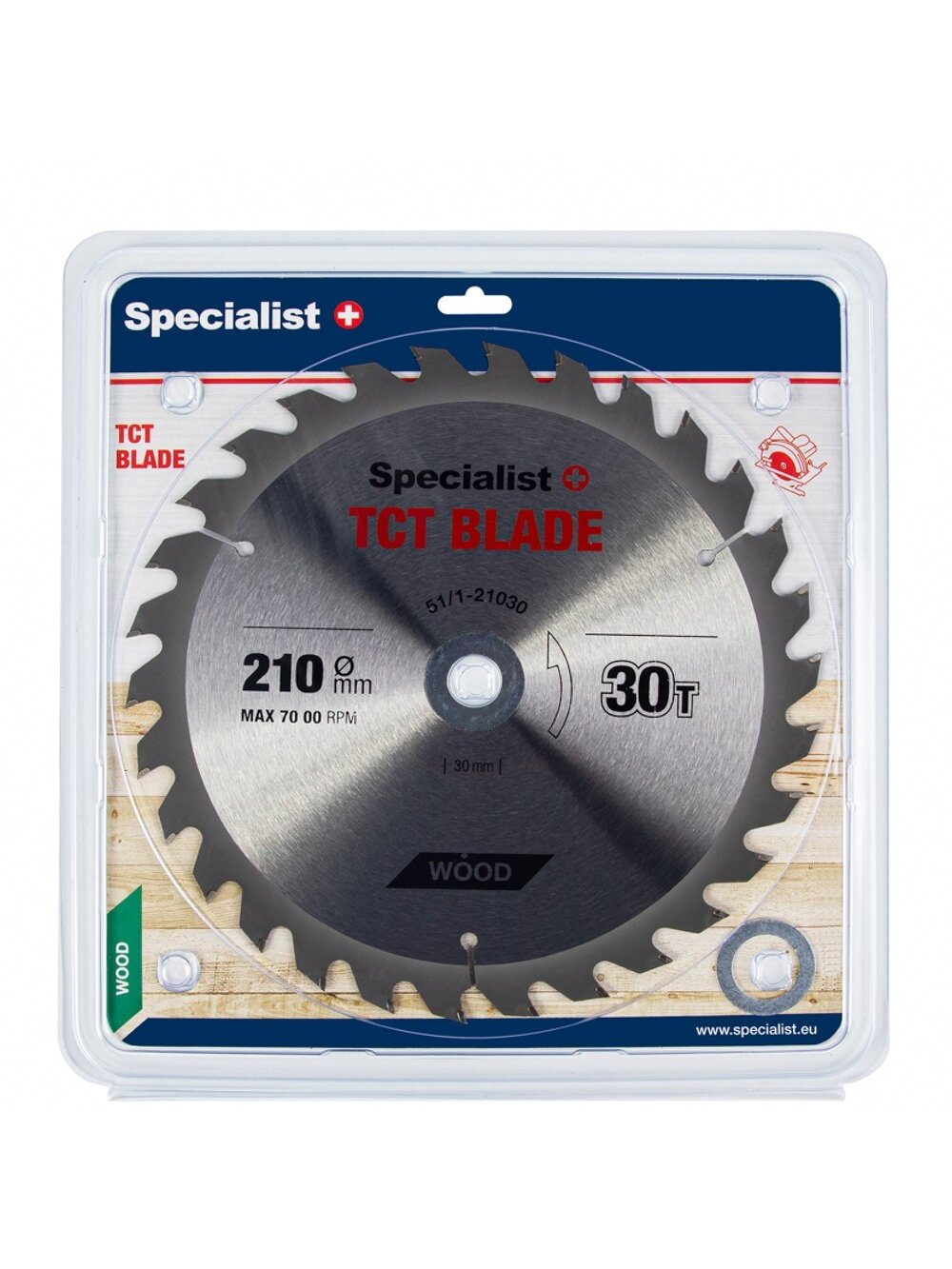 Specialist+ SPECIALIST+ pjovimo diskas, 210x30Tx30/20/16 mm Specialist+ SPECIALIST+ pjovimo diskas, 210x30Tx30/20/16 mm