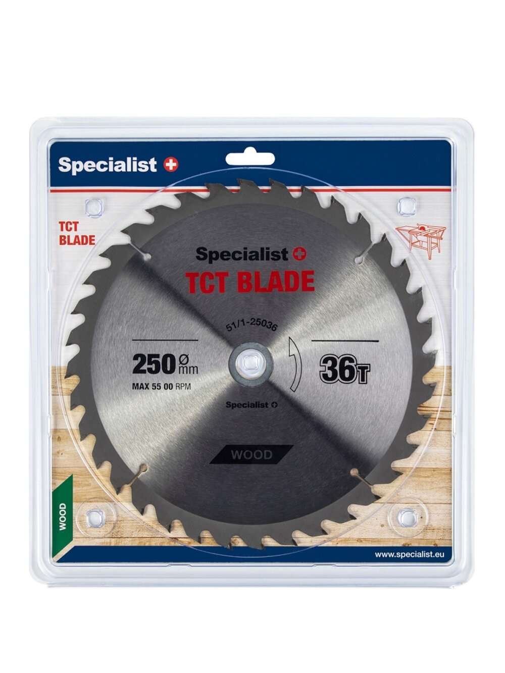 Specialist+ SPECIALIST+ pjovimo diskas, 250x36Tx30/20 mm Specialist+ SPECIALIST+ pjovimo diskas, 250x36Tx30/20 mm