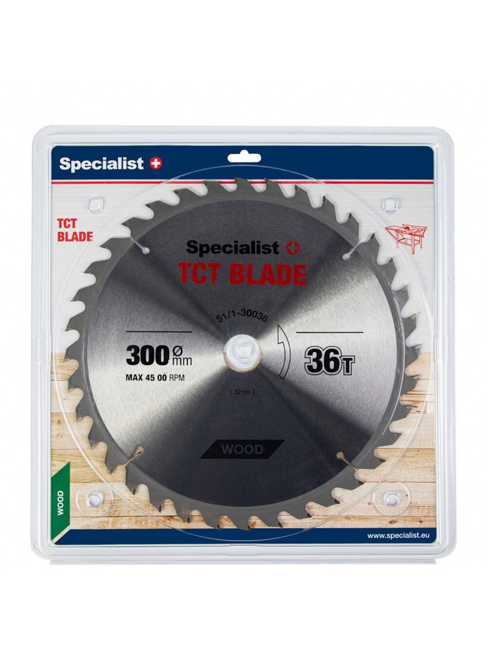 Specialist+ SPECIALIST+ pjovimo diskas, 300x36Tx32/30 mm
