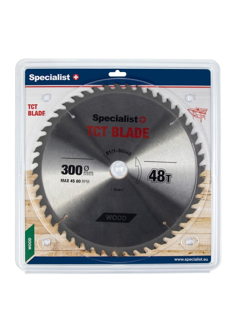 Specialist+ SPECIALIST+ pjovimo diskas, 300x48Tx32/30 mm