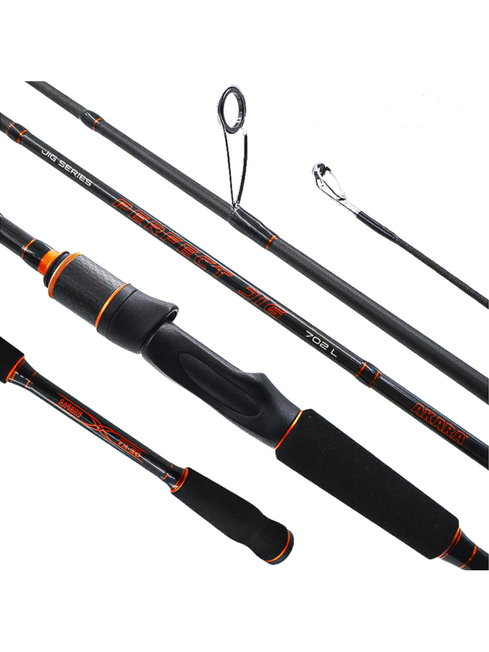 Spiningas Akara PERFECT JIG TX-30 722 M 2X ilgis 220 cm testas 10 - 37 g Spiningas Akara PERFECT JIG TX-30 722 M 2X ilgis 220 cm testas 10 - 37 g
