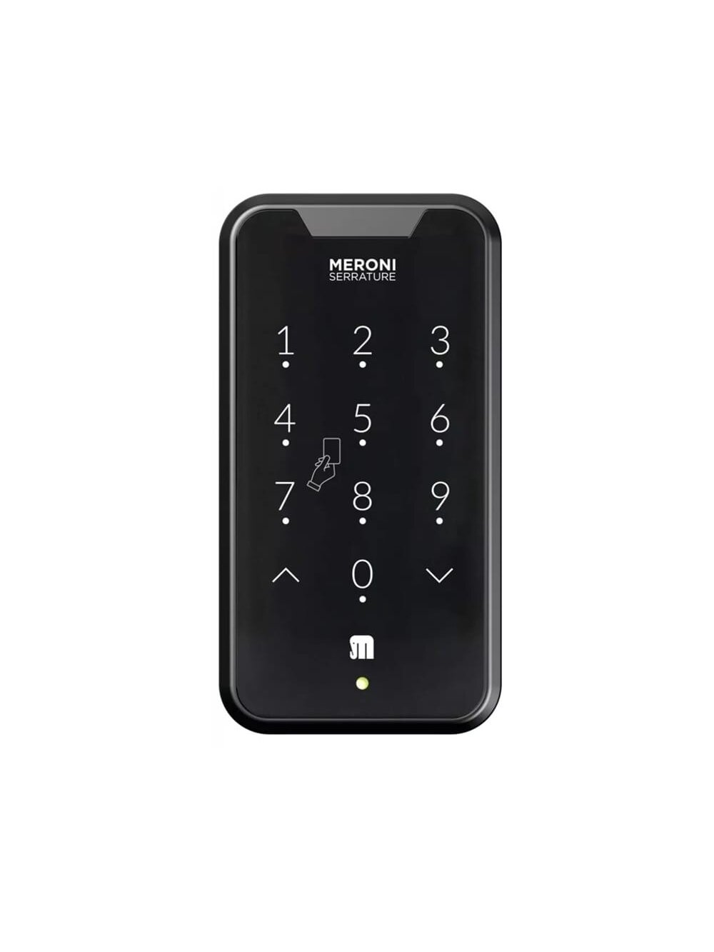Spintelių durų užraktas spyna maxi juoda PIN kodai RFID. Užsakoma!