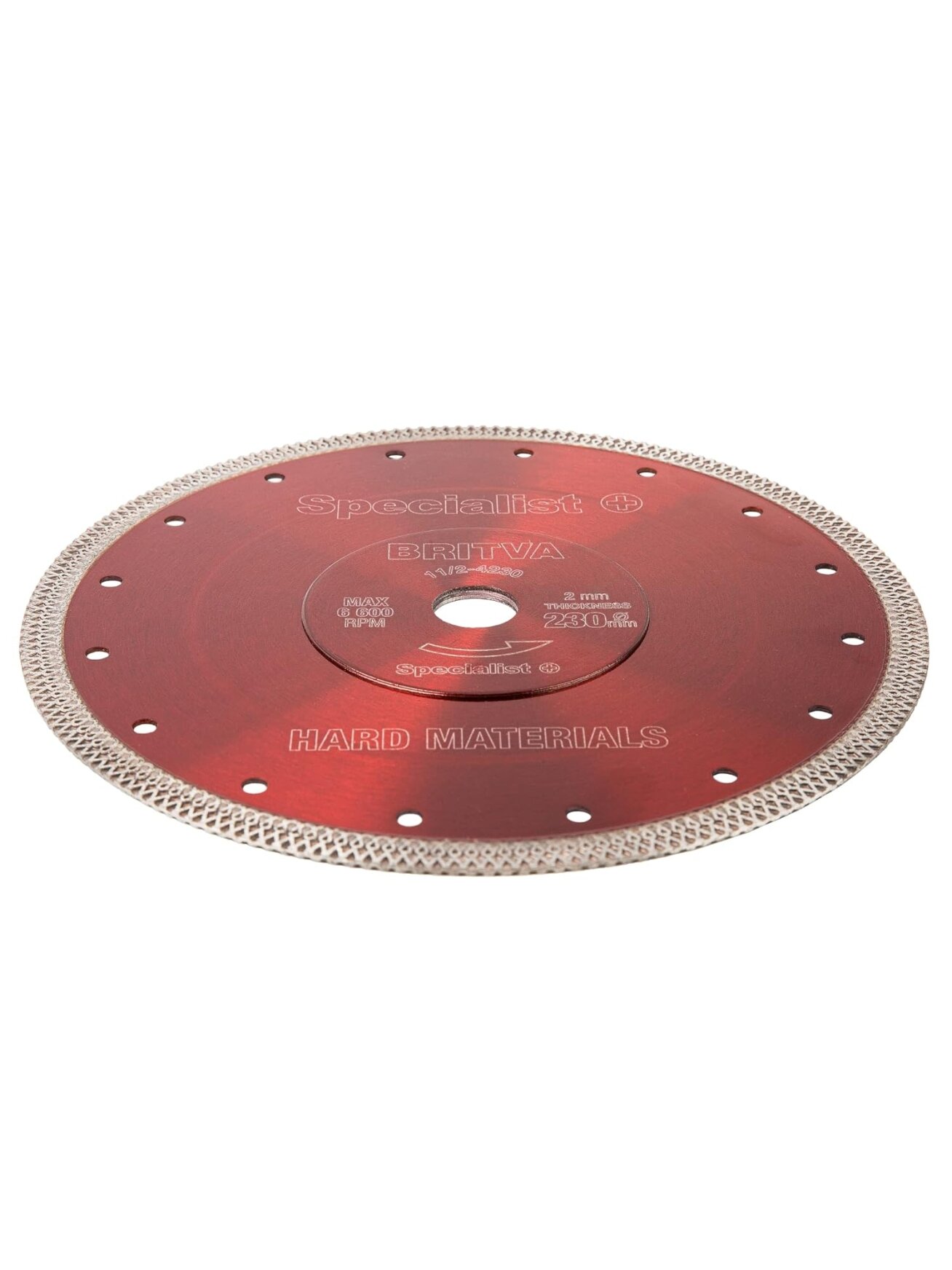Specialist+ SPECIALIST+ deim. diskas BRITVA, 230x2x22 mm 3