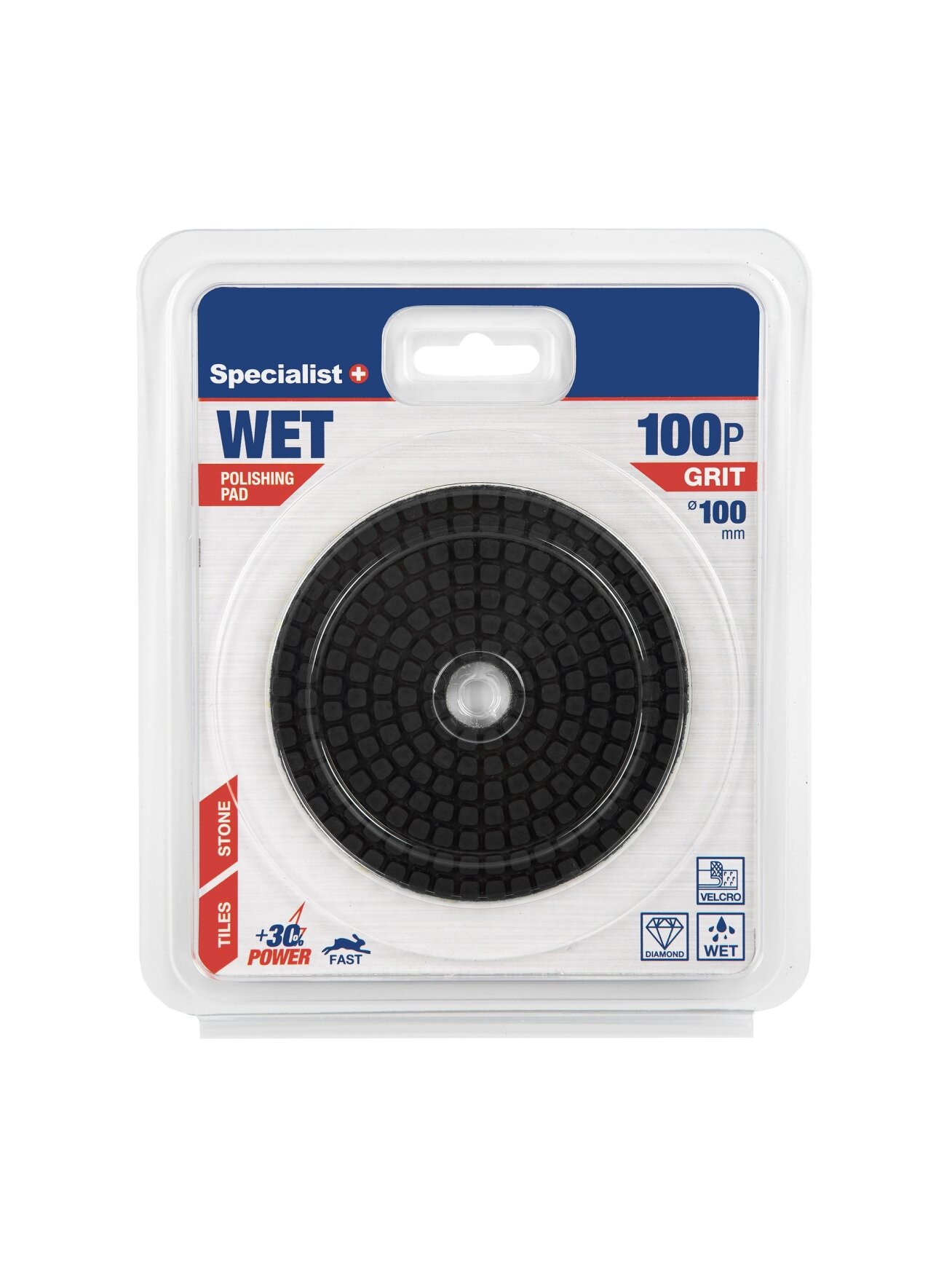 Specialist+ SPECIALIST+ deimant. Šlifavimo lap., 100 mm, 100P Specialist+ SPECIALIST+ deimant. Šlifavimo lap., 100 mm, 100P