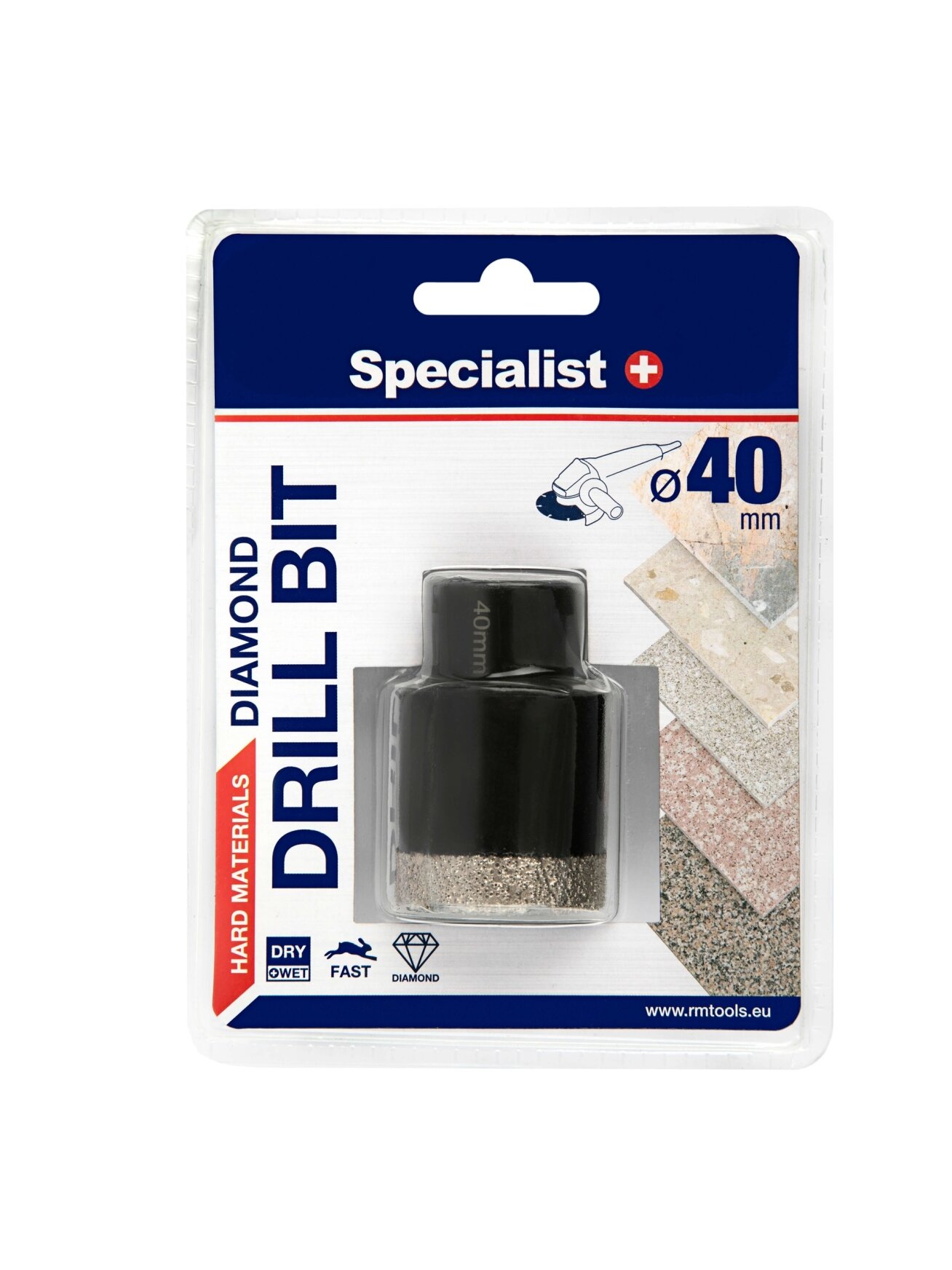Specialist+ SPECIALIST+ deimantinis grąžtas D40 M14