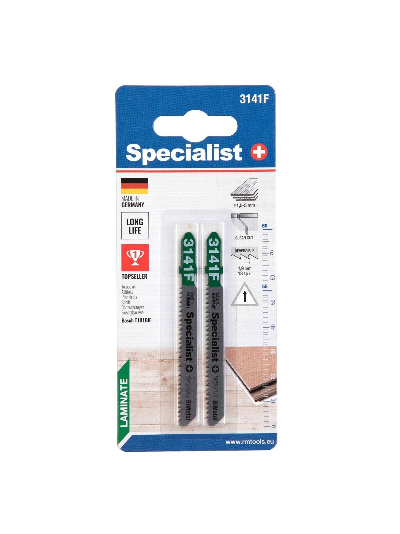 Specialist+ SPECIALIST+ Pjūklelis BI-METAL 3141F, 2 vnt. 2