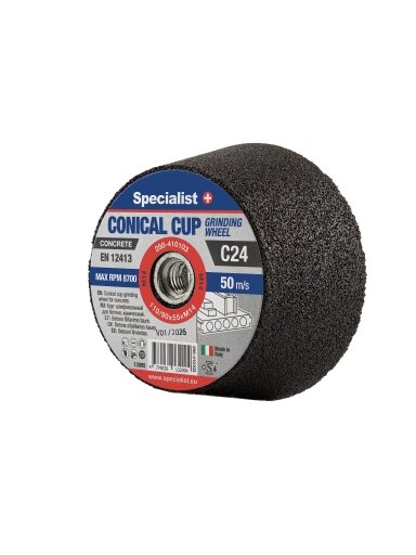 Specialist+ SPECIALIST+ betono šlif. taurė C24, 110/90x55xM14 mm