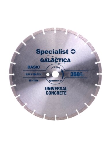 Specialist+ SPECIALIST+ deim. diskas GALACTICA, 350x10x25,4 mm