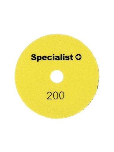Specialist+ SPECIALIST+ deimant. šlifavimo lap., 125 mm, 200P