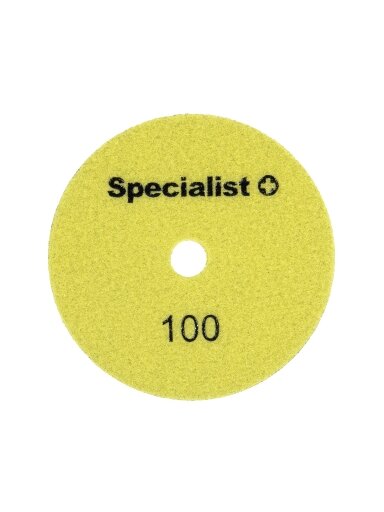 Specialist+ SPECIALIST+ deimant. šlifavimo lap., universalus, 125 mm, 100P