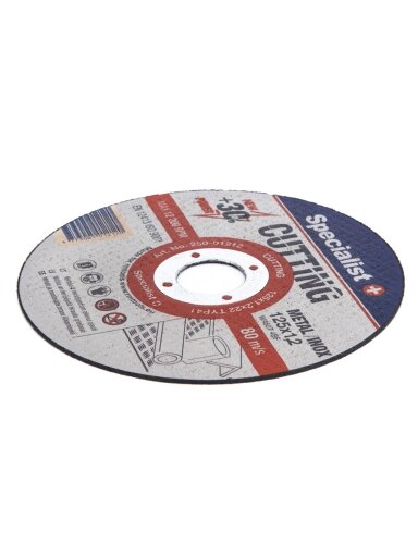Specialist+ SPECIALIST+ metalo pj.diskas CUTTING, 125x1.2x22 mm