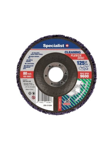Specialist+ SPECIALIST+ nailoninis valymo diskas, 125mm