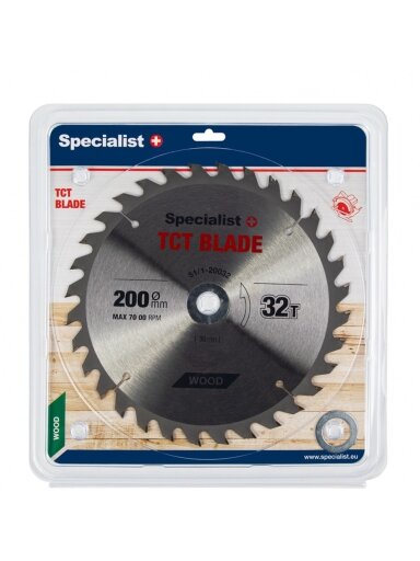 Specialist+ SPECIALIST+ pjovimo diskas, 200x32Tx30/20/16 mm