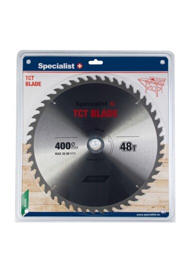 Specialist+ SPECIALIST+ pjovimo diskas, 400x48Tx50 mm
