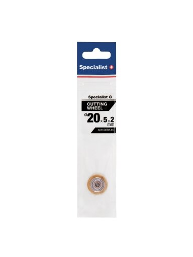 Specialist+ SPECIALIST+ pjovimo ratukas, 20x5x2 mm