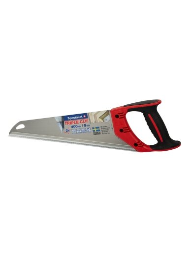 Specialist+ SPECIALIST+ rankinis pjūklas TRIPLE CUT 400mm, 9TPI