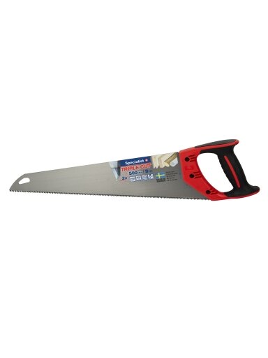 Specialist+ SPECIALIST+ rankinis pjūklas TRIPLE CUT 500mm, 9TPI