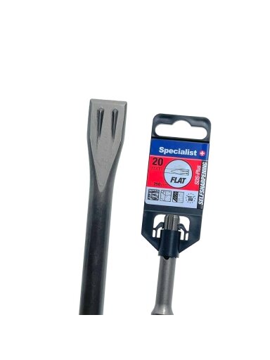 Specialist+ SPECIALIST+ SDS+ pasigalandantis kaltas, 20x250 mm
