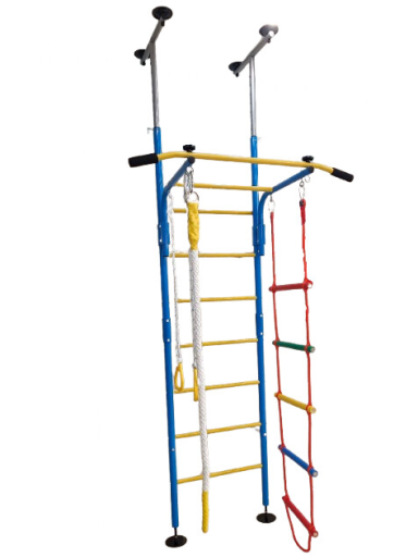 Sporto kompleksas, gimnastikos sienelė RESTPRO® KID-3 Blue