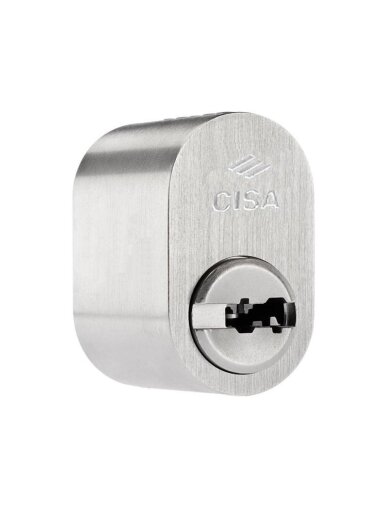Spynos cilindras Cisa OA715.03.0.1200.Pp, 25 mm, chromuota