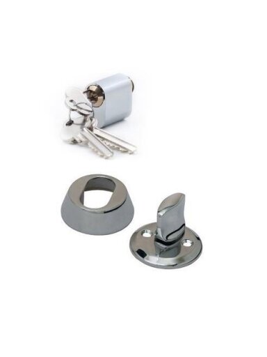 Spynos cilindras Valnes E701 13, 32 mm, chromuotas Spynos cilindras Valnes E701 13, 32 mm, chromuotas