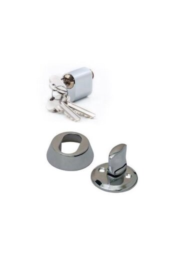 Spynos cilindras Valnes E701 18, 32 mm, chromuotas Spynos cilindras Valnes E701 18, 32 mm, chromuotas